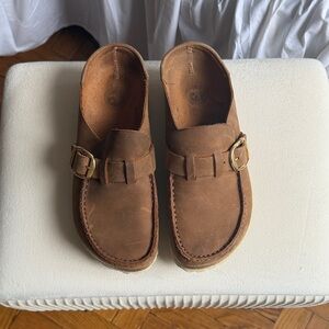 Birkenstock Buckley - Oiled Brown Leather Loafers